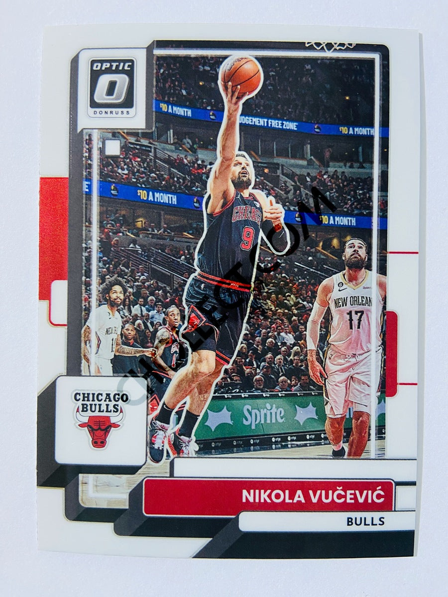 Nikola Vucevic - Chicago Bulls 2022-23 Panini Donruss Optic #60