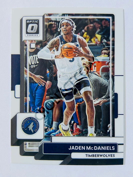 Jaden McDaniels - Minnesota Timberwolves 2022-23 Panini Donruss Optic #67