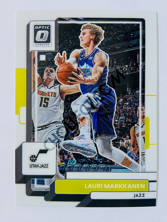 Lauri Markkanen - Utah Jazz 2022-23 Panini Donruss Optic #69