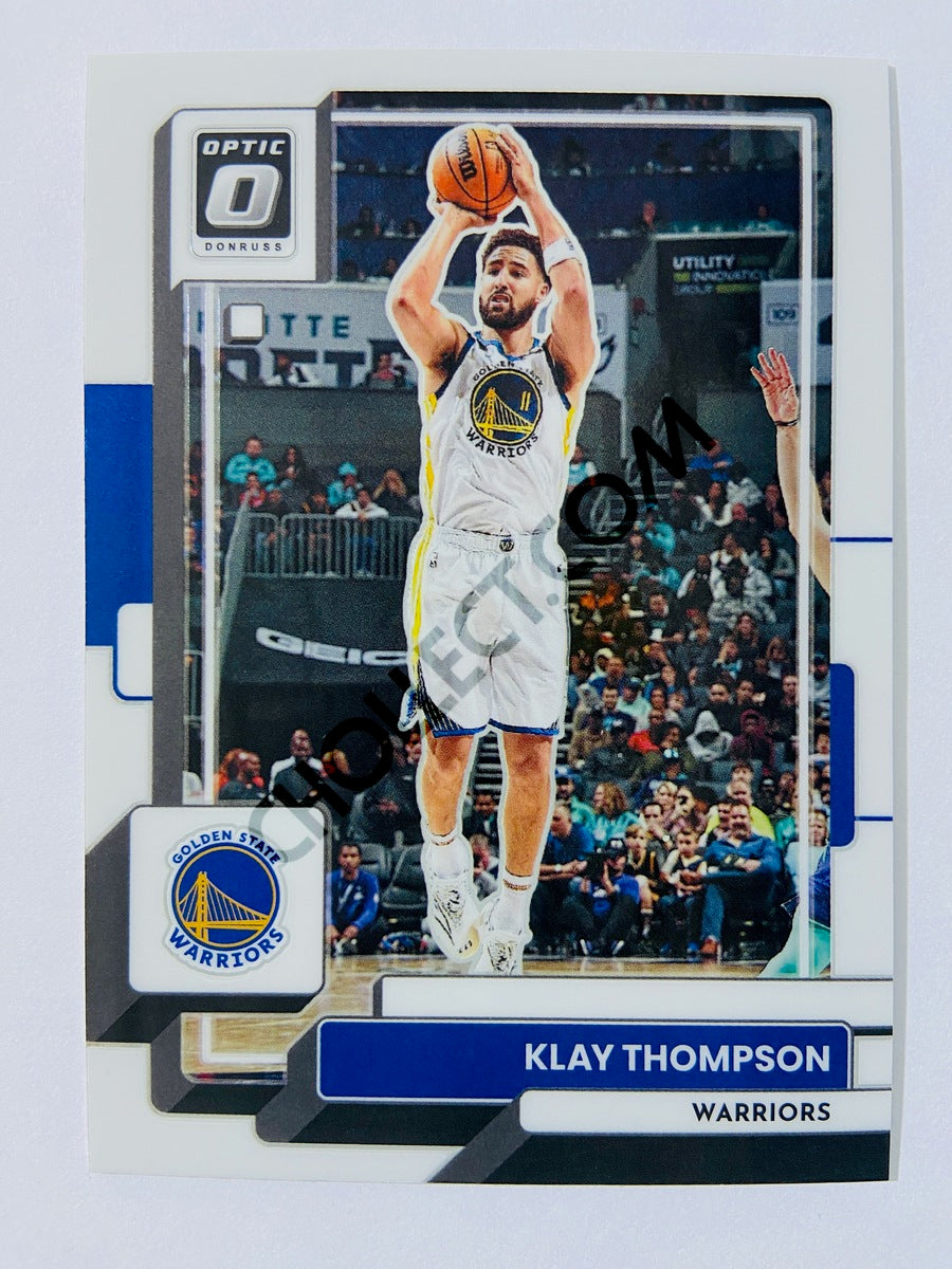 Klay Thompson - Golden State Warriors 2022-23 Panini Donruss Optic #71