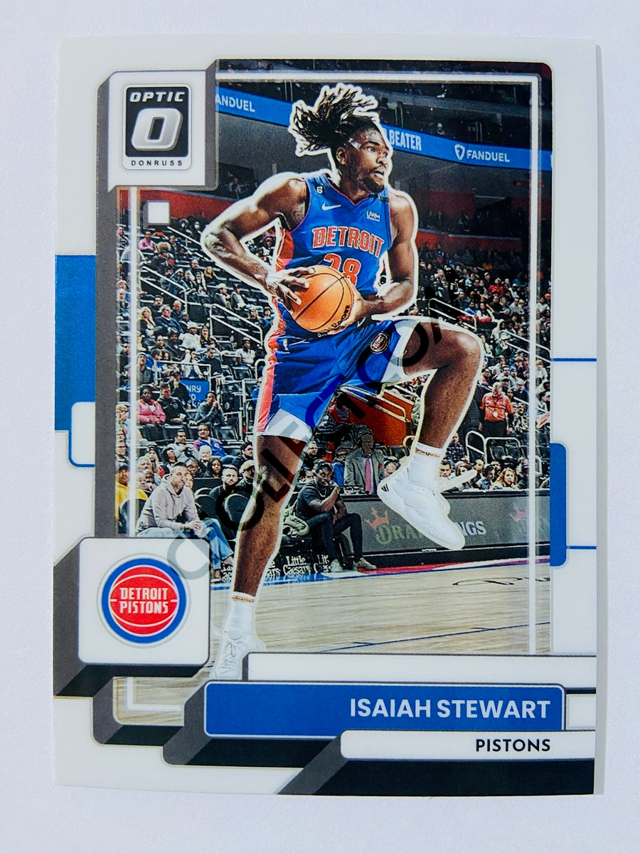 Isaiah Stewart - Detroit Pistons 2022-23 Panini Donruss Optic #77