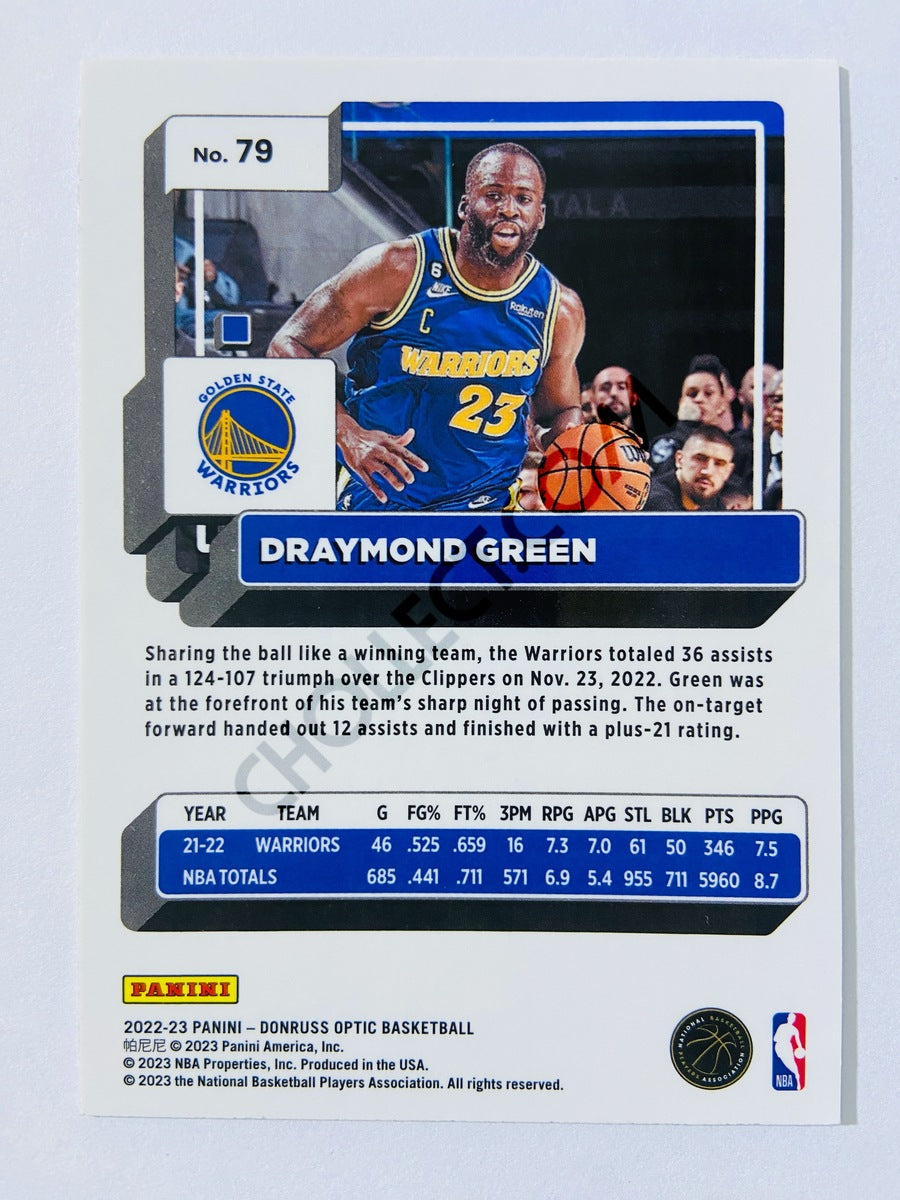 Draymond Green - Golden State Warriors 2022-23 Panini Donruss Optic #79