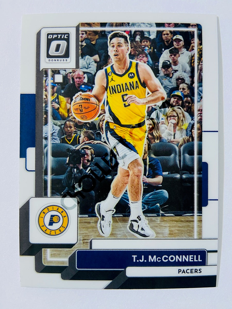 T.J. McConnell - Indiana Pacers 2022-23 Panini Donruss Optic #81