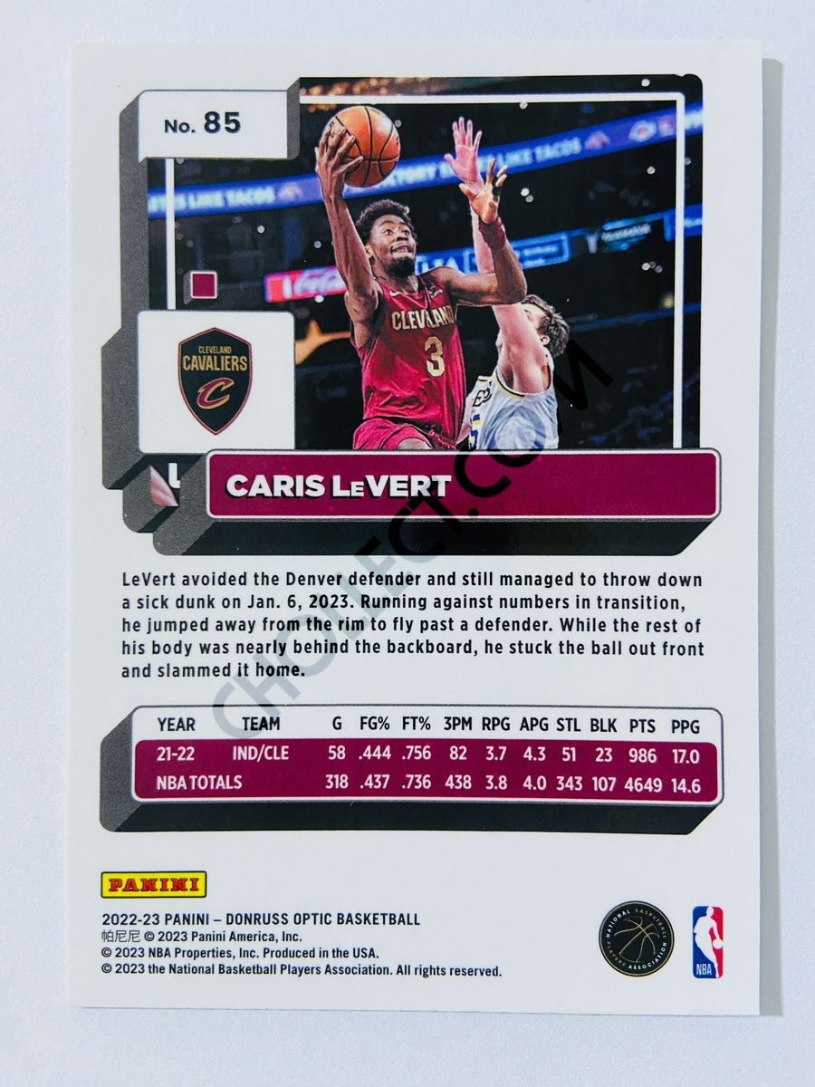 Caris LeVert - Cleveland Cavaliers 2022-23 Panini Donruss Optic #85