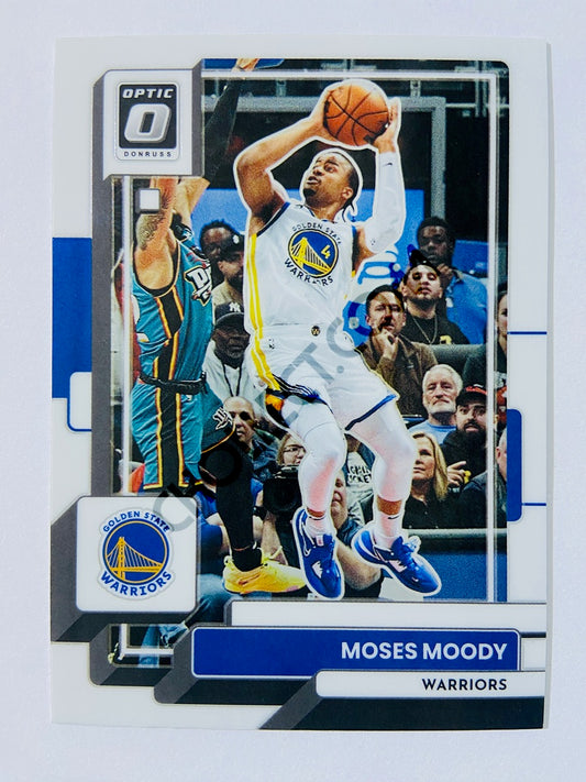 Moses Moody - Golden State Warriors 2022-23 Panini Donruss Optic #88