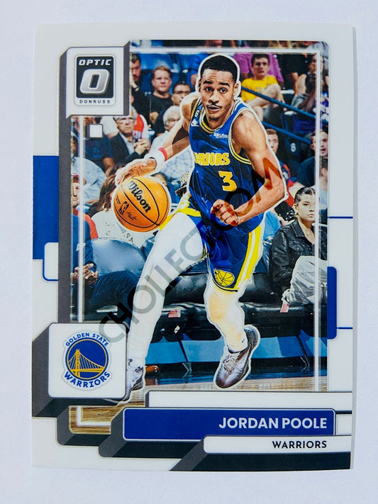 Jordan Poole - Golden State Warriors 2022-23 Panini Donruss Optic #100