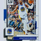 Jonathan Kuminga - Golden State Warriors 2022-23 Panini Donruss Optic #102