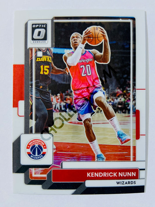 Kendrick Nunn - Washington Wizards 2022-23 Panini Donruss Optic #123