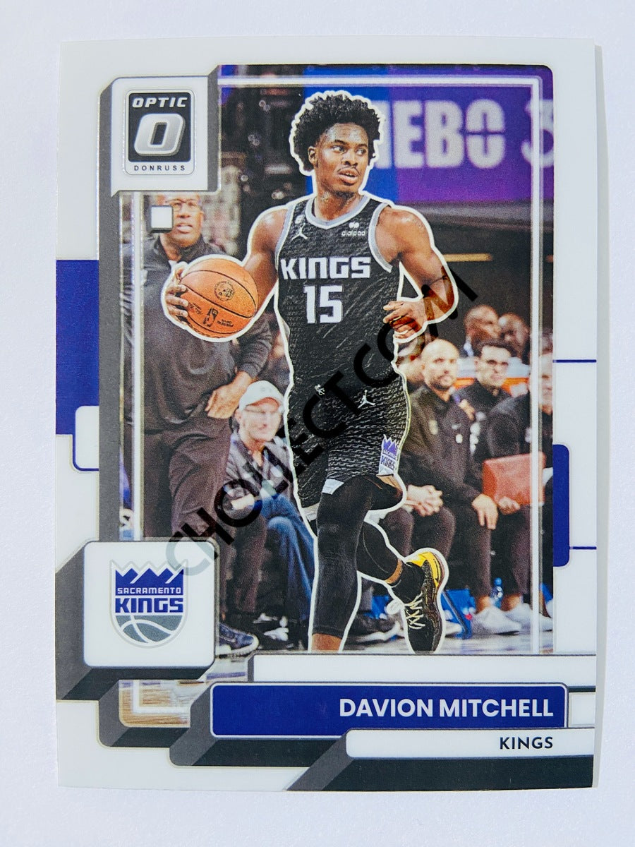 Davion Mitchell - Sacramento Kings 2022-23 Panini Donruss Optic #124