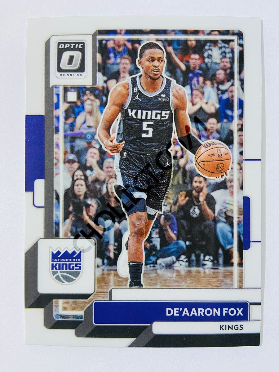 De'Aaron Fox - Sacramento Kings 2022-23 Panini Donruss Optic #130