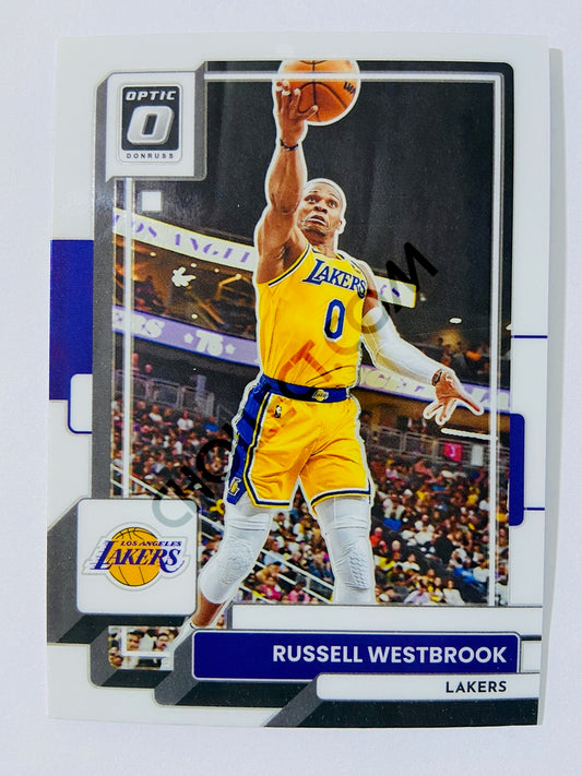 Russell Westbrook - Los Angeles Lakers 2022-23 Panini Donruss Optic #133