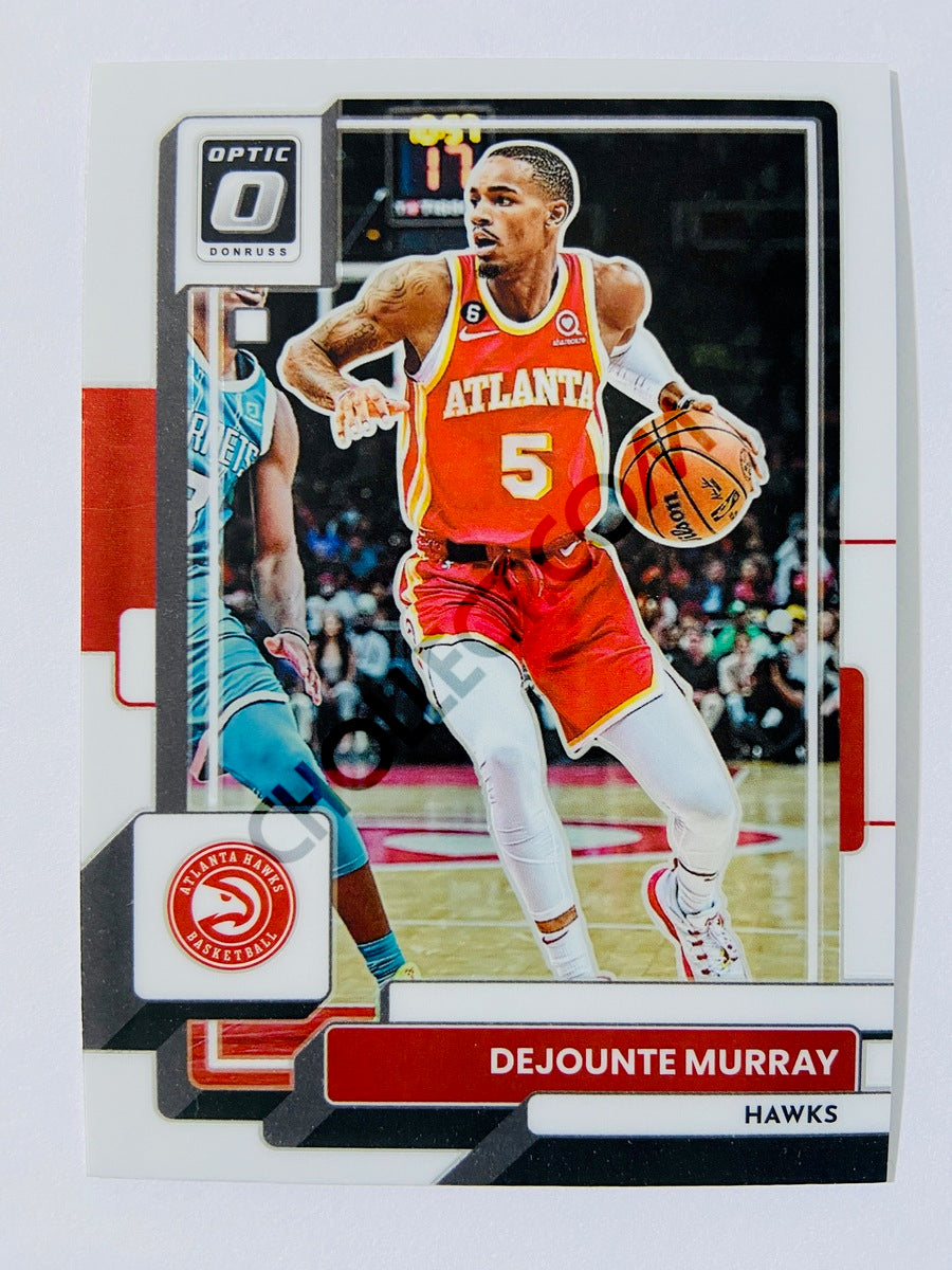 Dejounte Murray - Atlanta Hawks 2022-23 Panini Donruss Optic #138