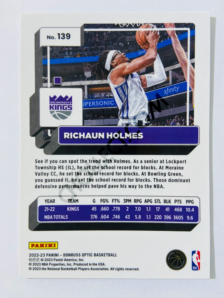 Richaun Holmes - Sacramento Kings 2022-23 Panini Donruss Optic #139