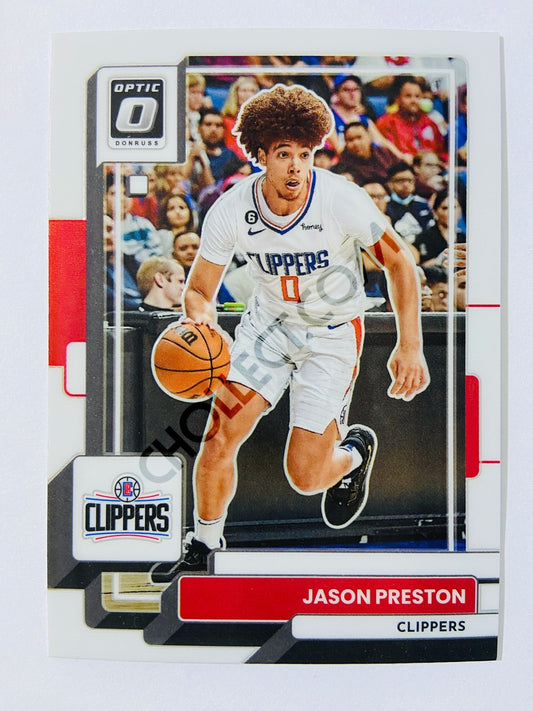 Jason Preston - Los Angeles Clippers 2022-23 Panini Donruss Optic #140