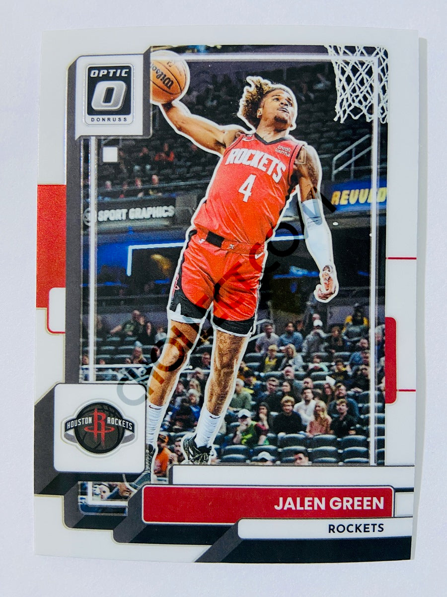 Jalen Green - Houston Rockets 2022-23 Panini Donruss Optic #147