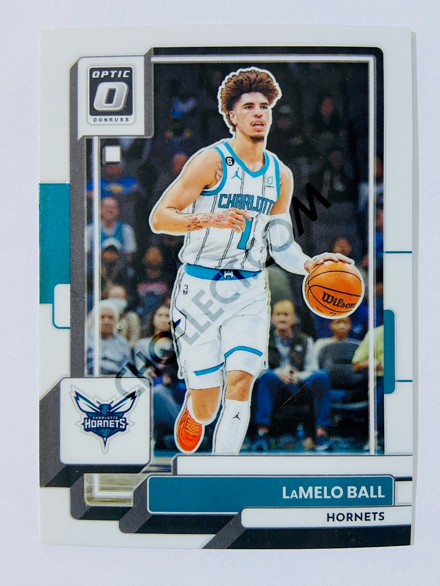 LaMelo Ball - Charlotte Hornets 2022-23 Panini Donruss Optic #150