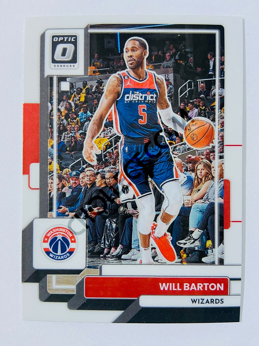 Will Barton - Washington Wizards 2022-23 Panini Donruss Optic #166