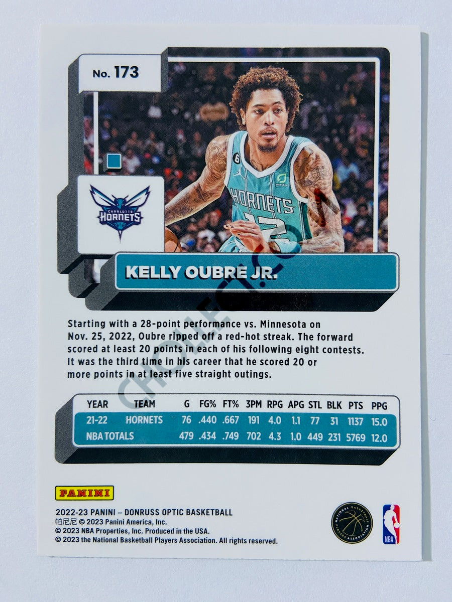 Kelly Oubre Jr. - Charlotte Hornets 2022-23 Panini Donruss Optic #173 –