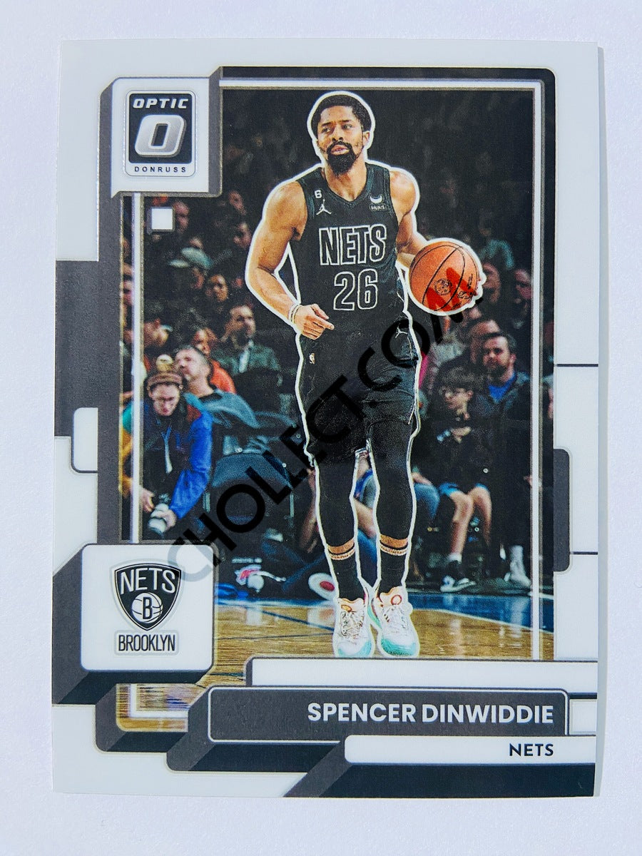 Spencer Dinwiddie - Brooklyn Nets 2022-23 Panini Donruss Optic #175