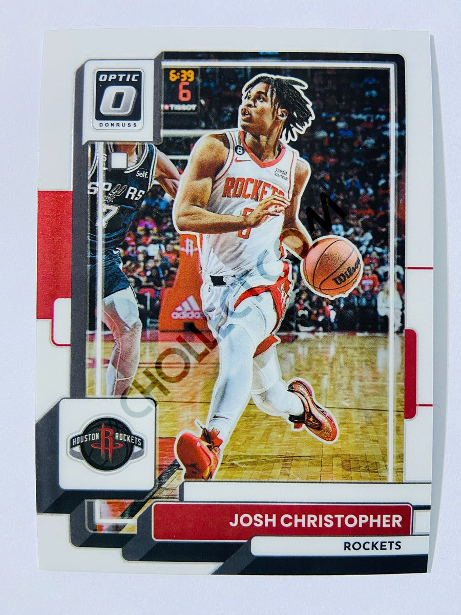 Josh Christopher - Houston Rockets 2022-23 Panini Donruss Optic #180