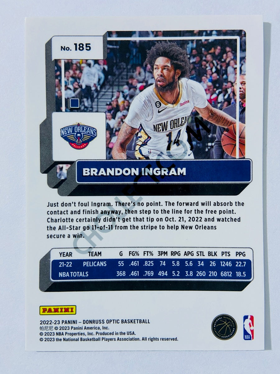 Brandon Ingram - New Orleans Pelicans 2022-23 Panini Donruss Optic #185