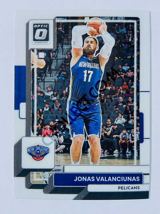 Jonas Valanciunas - New Orleans Pelicans 2022-23 Panini Donruss Optic #193