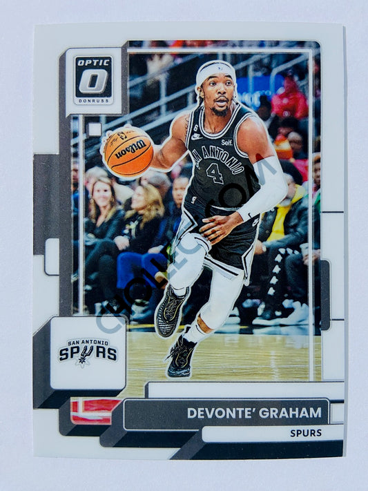 Devonte' Graham - San Antonio Spurs 2022-23 Panini Donruss Optic #194