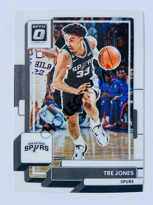 Tre Jones - San Antonio Spurs 2022-23 Panini Donruss Optic #199