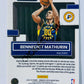 Bennedict Mathurin - Indiana Pacers 2022-23 Panini Donruss Optic Rated Rookie #209