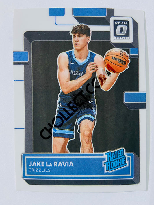 Jake LaRavia - Memphis Grizzlies 2022-23 Panini Donruss Optic Rated Rookie #216