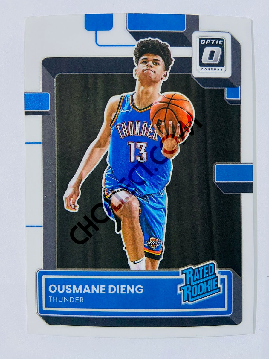 Ousmane Dieng - Oklahoma City Thunder 2022-23 Panini Donruss Optic Rated Rookie #220