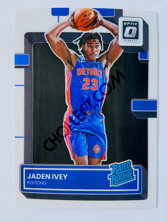 Jaden Ivey - Detroit Pistons 2022-23 Panini Donruss Optic Rated Rookie #241