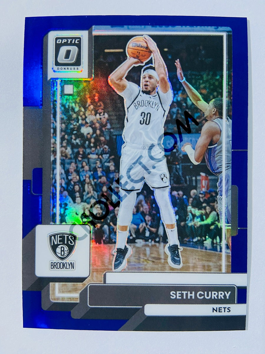 Seth Curry - Brooklyn Nets 2022-23 Panini Donruss Optic Purple Parallel #29