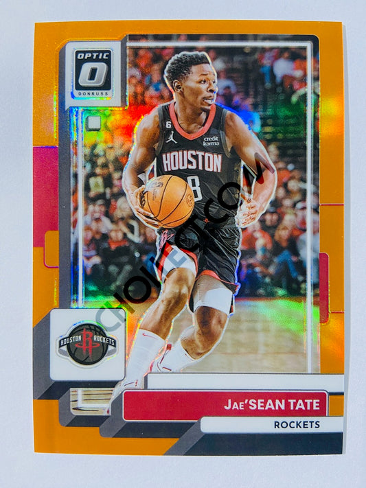 Jae'Sean Tate - Houston Rockets 2022-23 Panini Donruss Optic #191 Orange Parallel #024/199