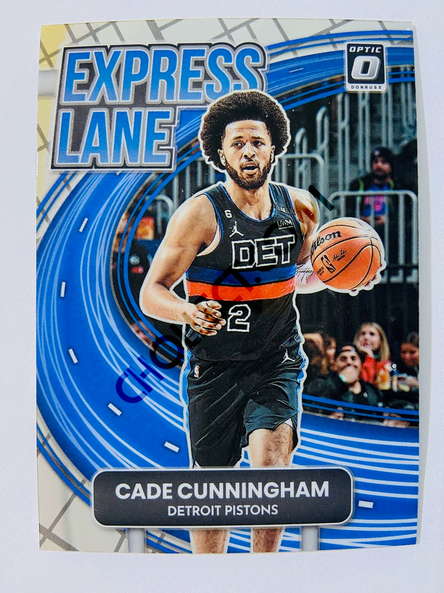 Cade Cunningham - Detroit Pistons 2022-23 Panini Donruss Optic Express Lane Insert #17