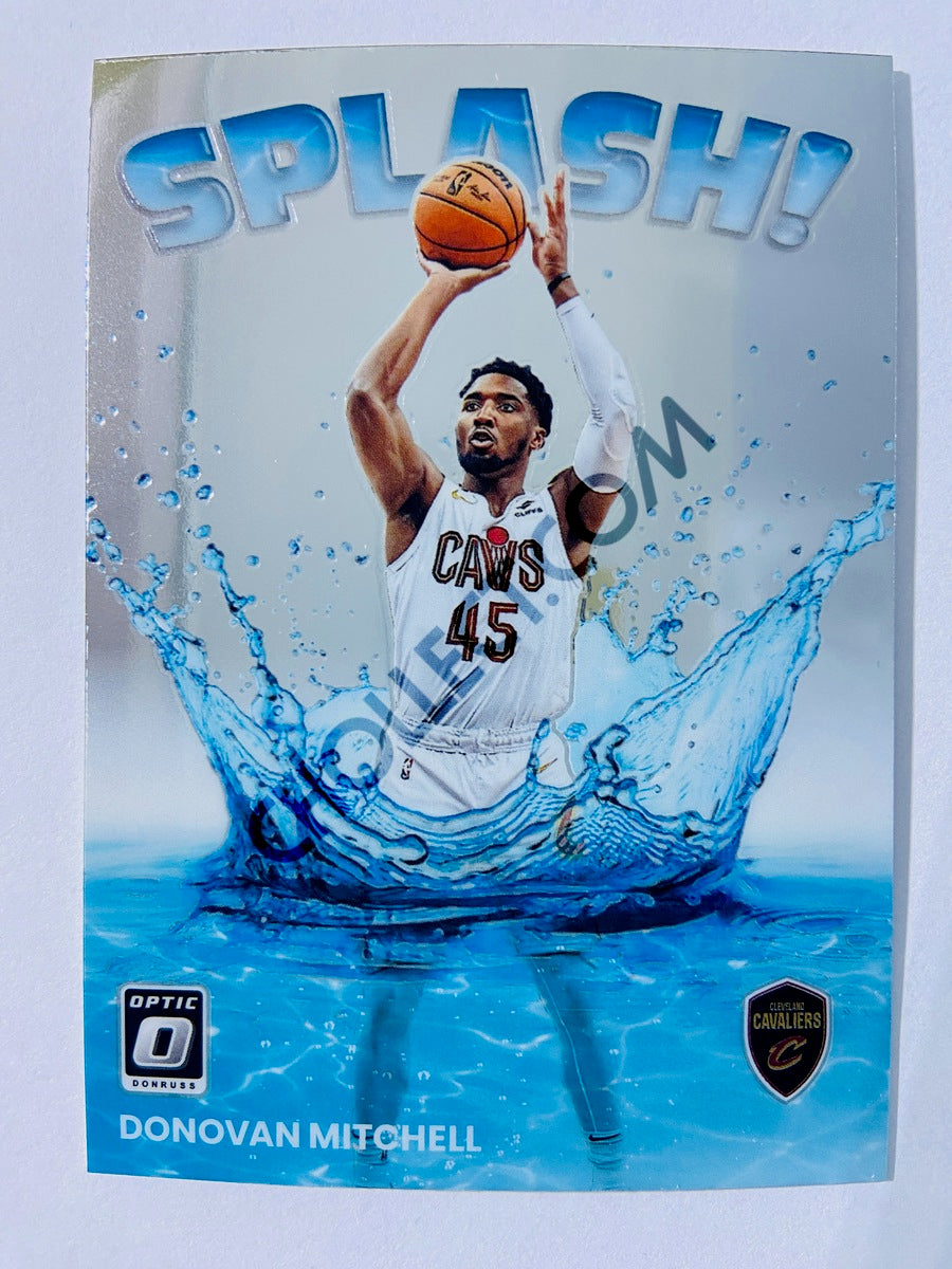 Donovan Mitchell - Cleveland Cavaliers 2022-23 Panini Donruss Optic Splash! Insert #3