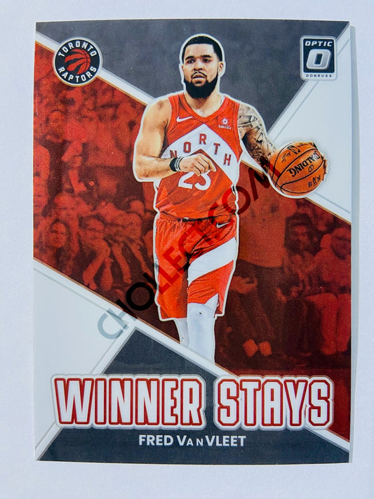 Fred VanVleet - Toronto Raptors 2022-23 Panini Donruss Optic Winner Stays Insert #6