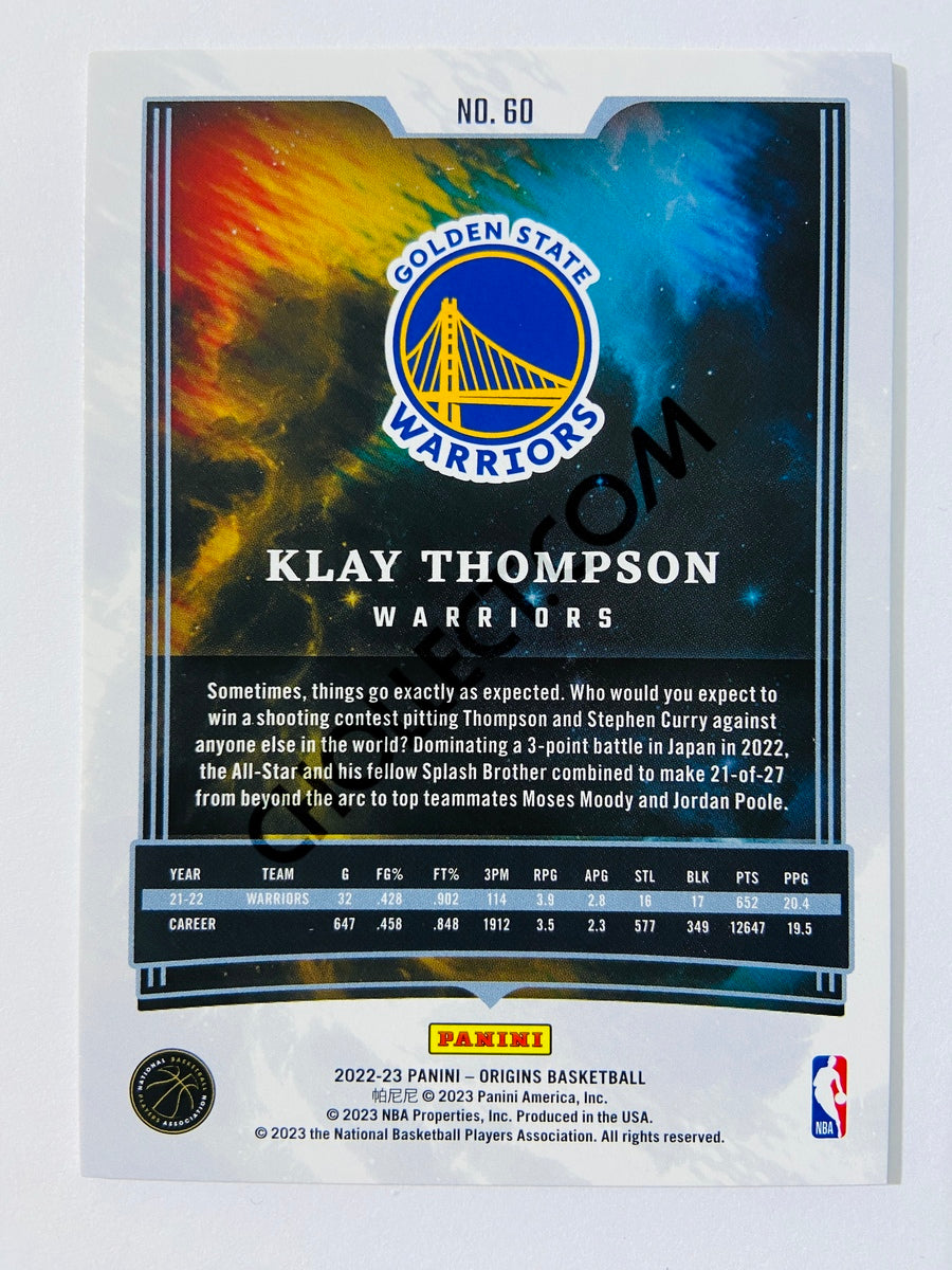 Klay Thompson - Golden State Warriors 2022-23 Panini Origins #60