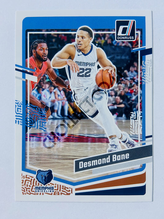 Desmond Bane - Memphis Grizzlies 2023-24 Panini Donruss #9