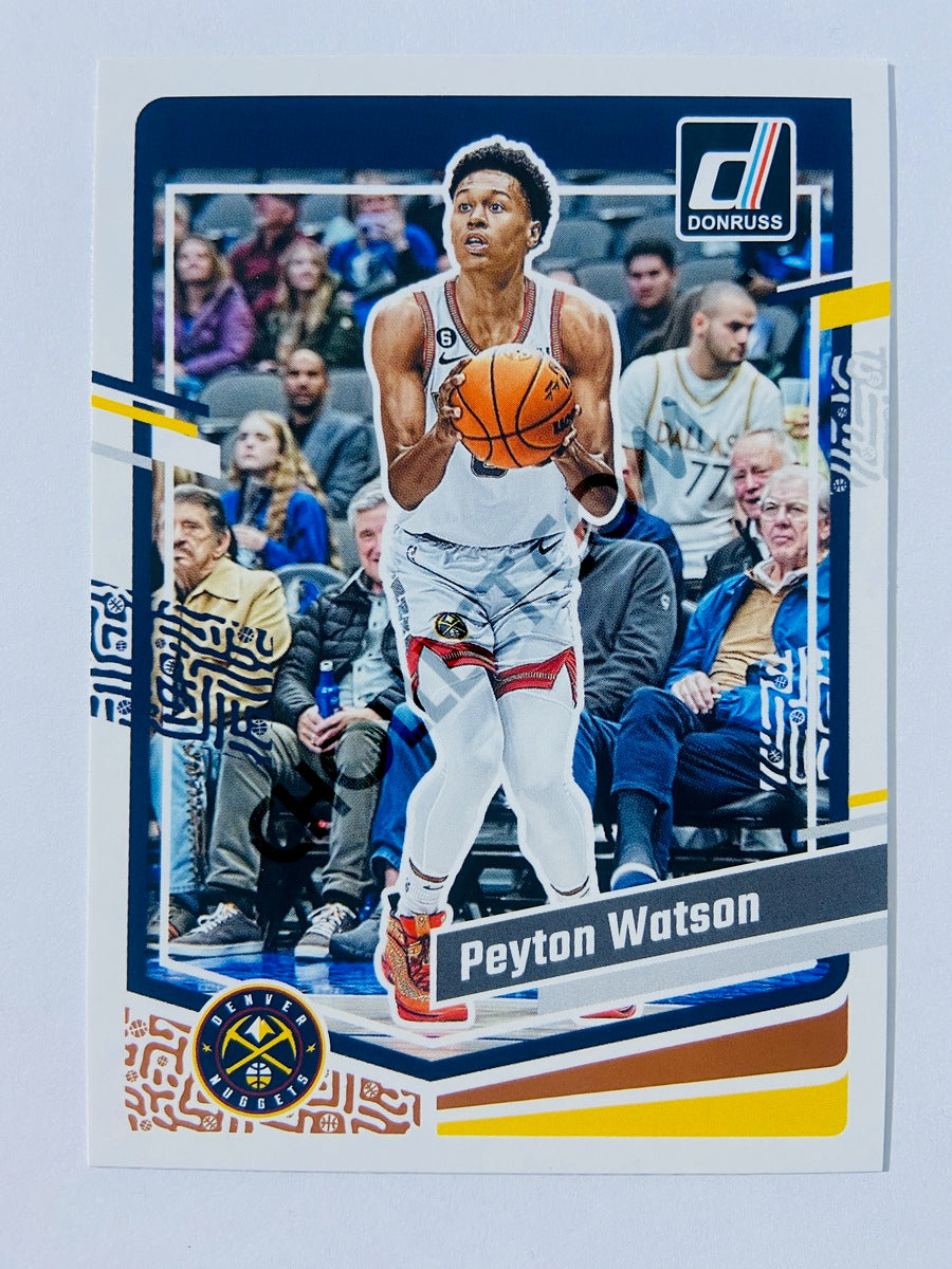 Peyton Watson - Denver Nuggets 2023-24 Panini Donruss #26