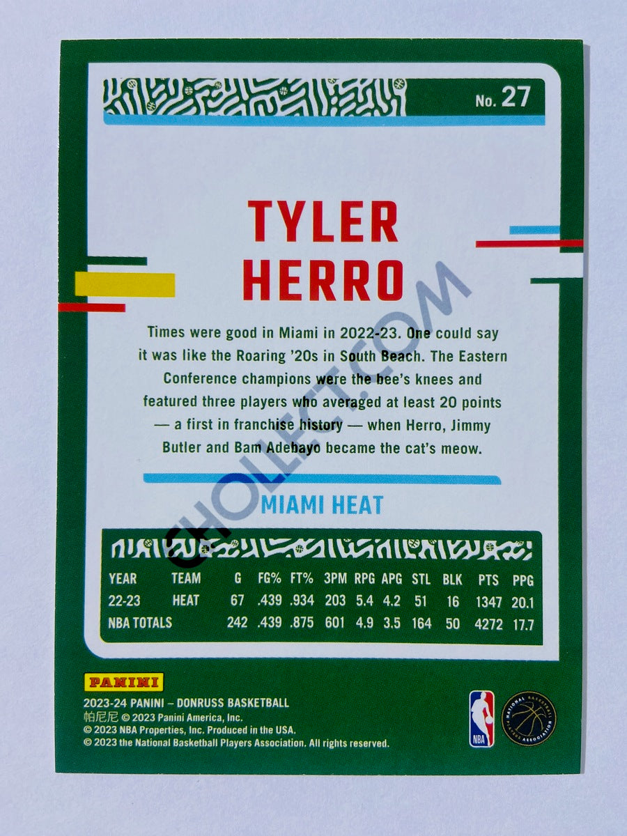 Tyler Herro - Miami Heat 2023-24 Panini Donruss #27