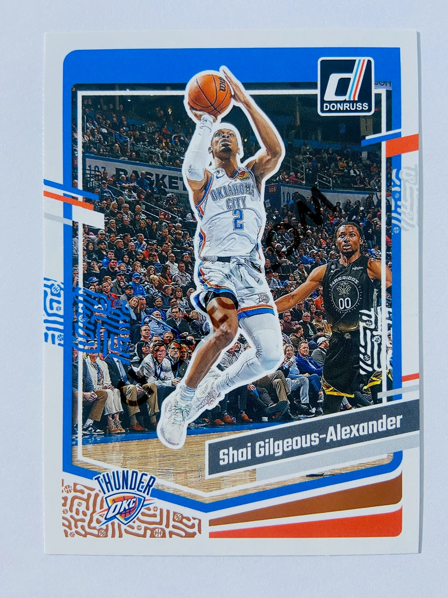 Shai Gilgeous-Alexander - Oklahoma City Thunder 2023-24 Panini Donruss #40