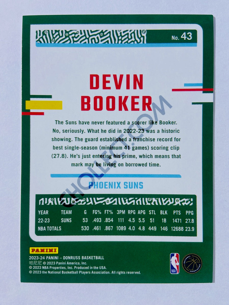 Devin Booker - Phoenix Suns 2023-24 Panini Donruss #43