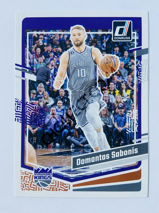 Domantas Sabonis - Sacramento Kings 2023-24 Panini Donruss #82