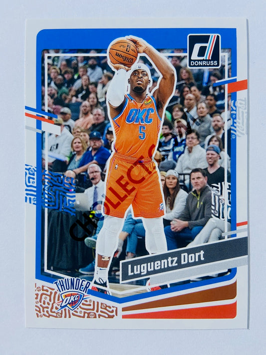 Luguentz Dort - Oklahoma City Thunder 2023-24 Panini Donruss #85