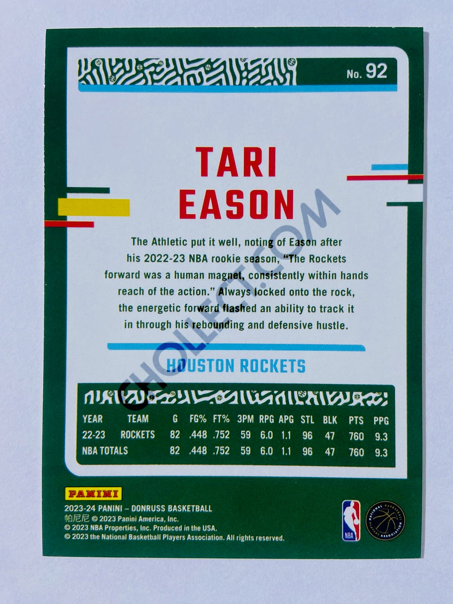 Tari Eason - Houston Rockets 2023-24 Panini Donruss #92