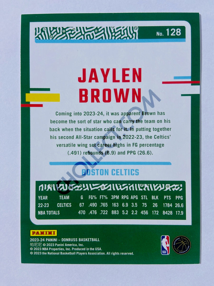 Jaylen Brown - Boston Celtics 2023-24 Panini Donruss #128