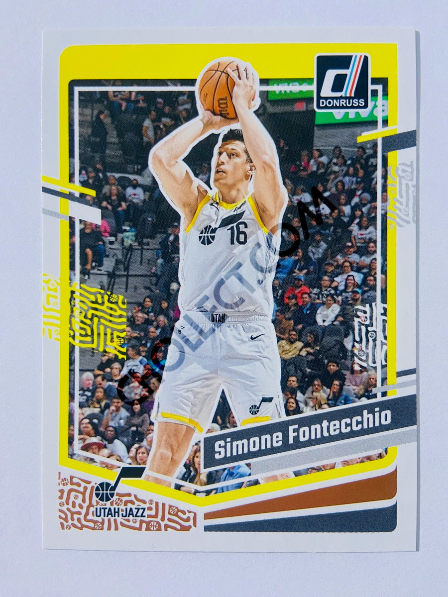 Simone Fontecchio - Utah Jazz 2023-24 Panini Donruss #143