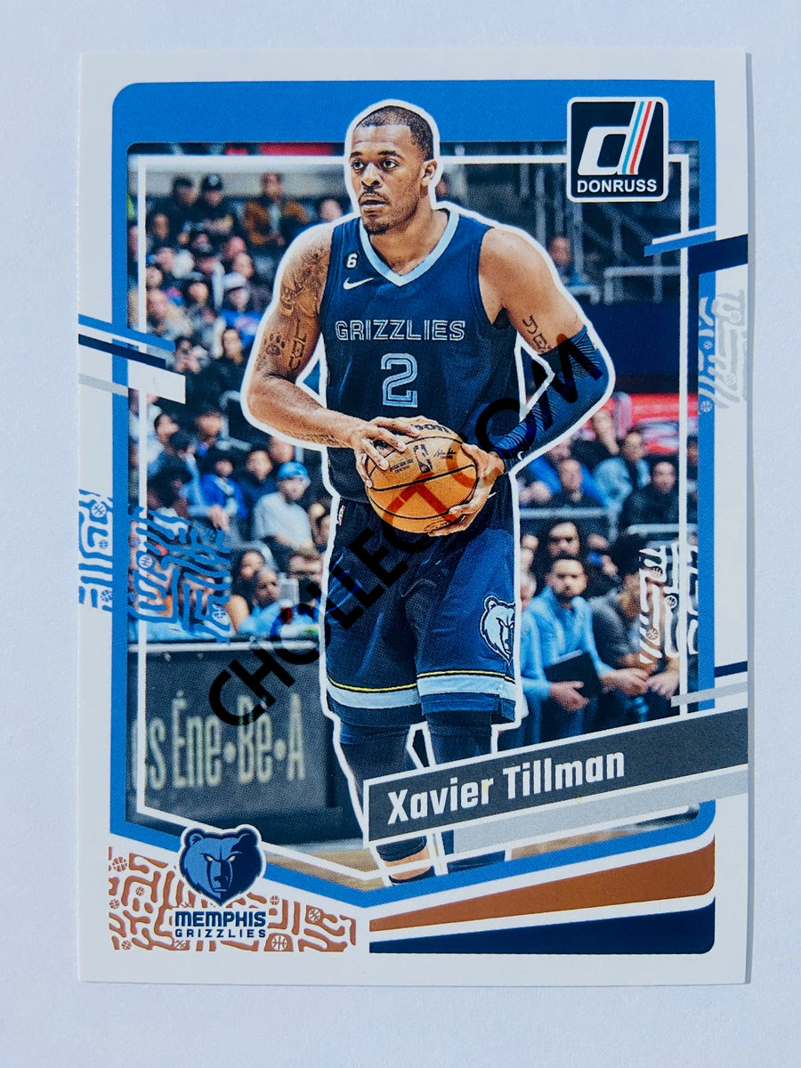 Xavier Tillman - Memphis Grizzlies 2023-24 Panini Donruss #157