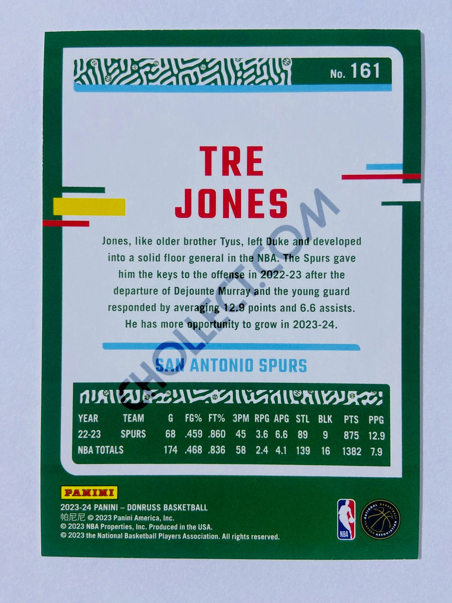 Tre Jones - San Antonio Spurs 2023-24 Panini Donruss #161